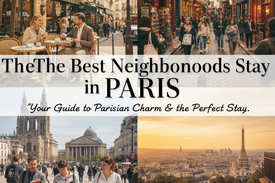 Best Neighborhoods to Stay in Paris